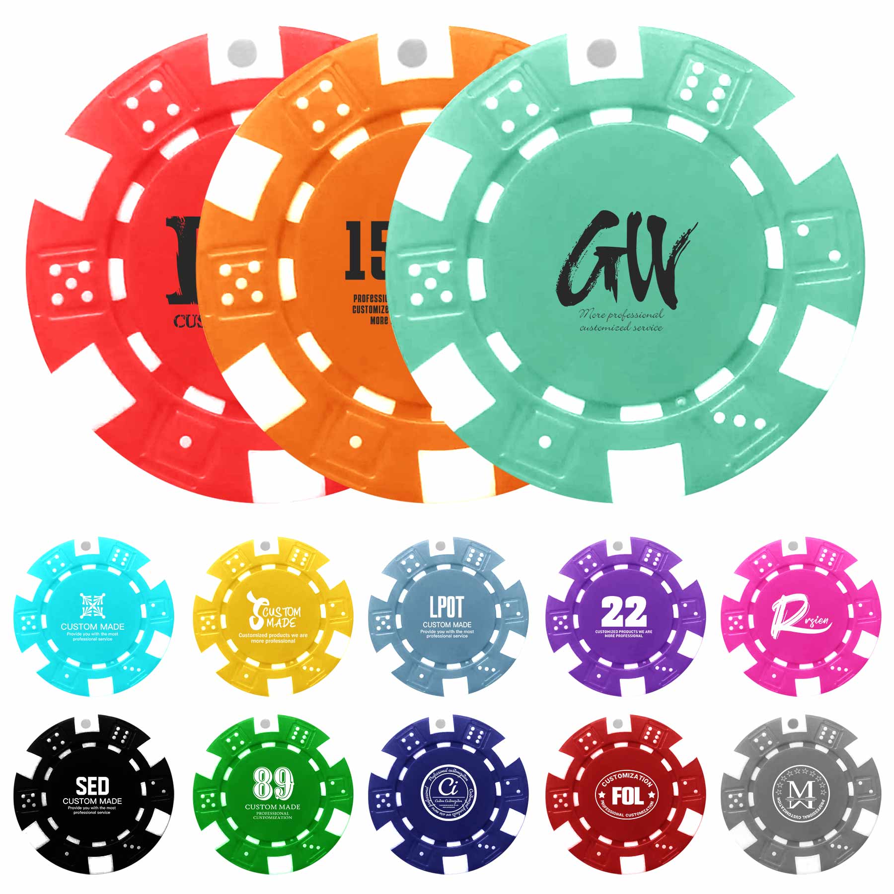 ABS Poker Chips 1