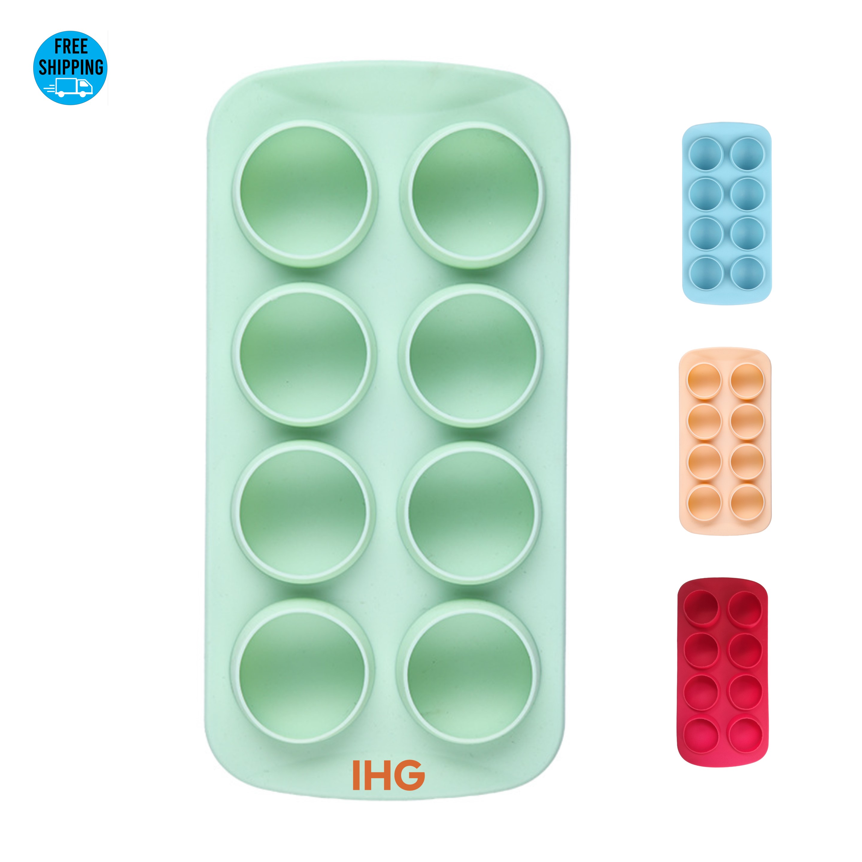 Silicone Ice Ball Maker Tray - OCEAN 5