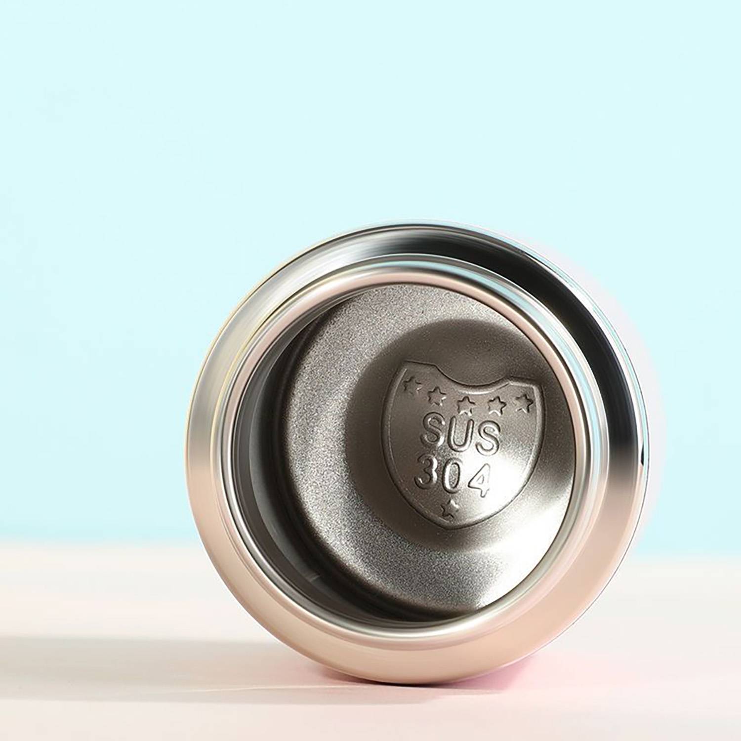 6 oz Portable Mini Stainless Steel Insulated Bottles, custom water bottle with logo imprint 3