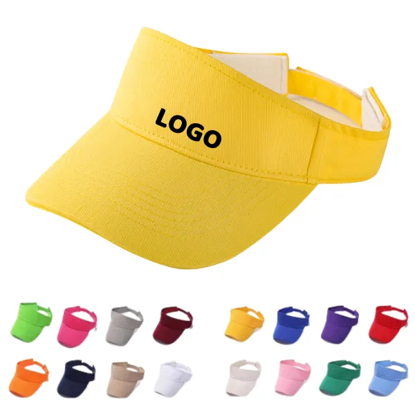100% Cotton Sun Visor Adjustable 1