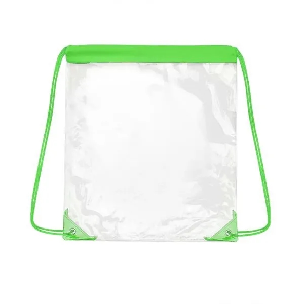 Clear Stadium Drawstring Backpack 2