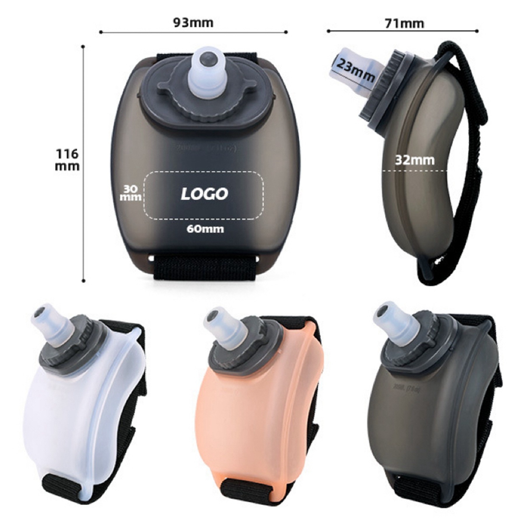 Adjustable Wrist Water Bottle 3
