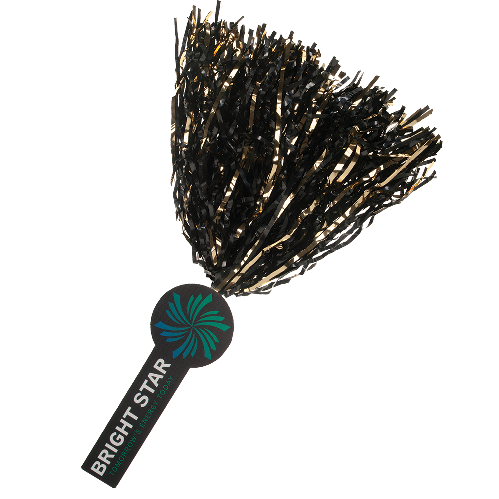 2" x 10.75" Spirit Stick, Glitter Streamers 9