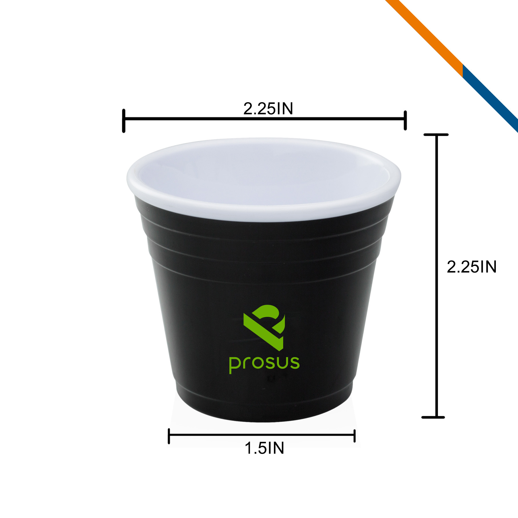 Padio Plastic Shot Glass - 2 OZ. 7