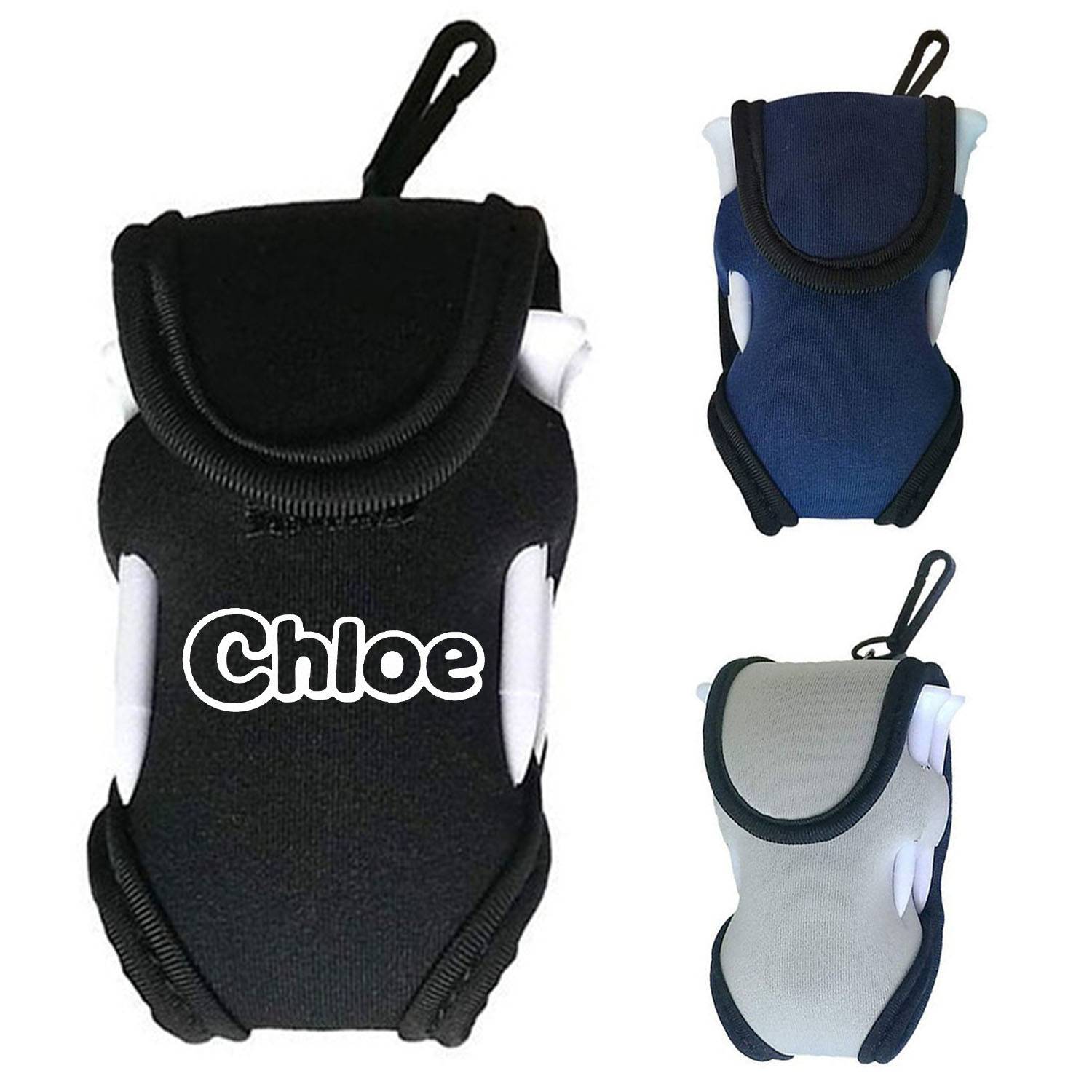 Neoprene Golf Ball Pouch w/ Hook 3