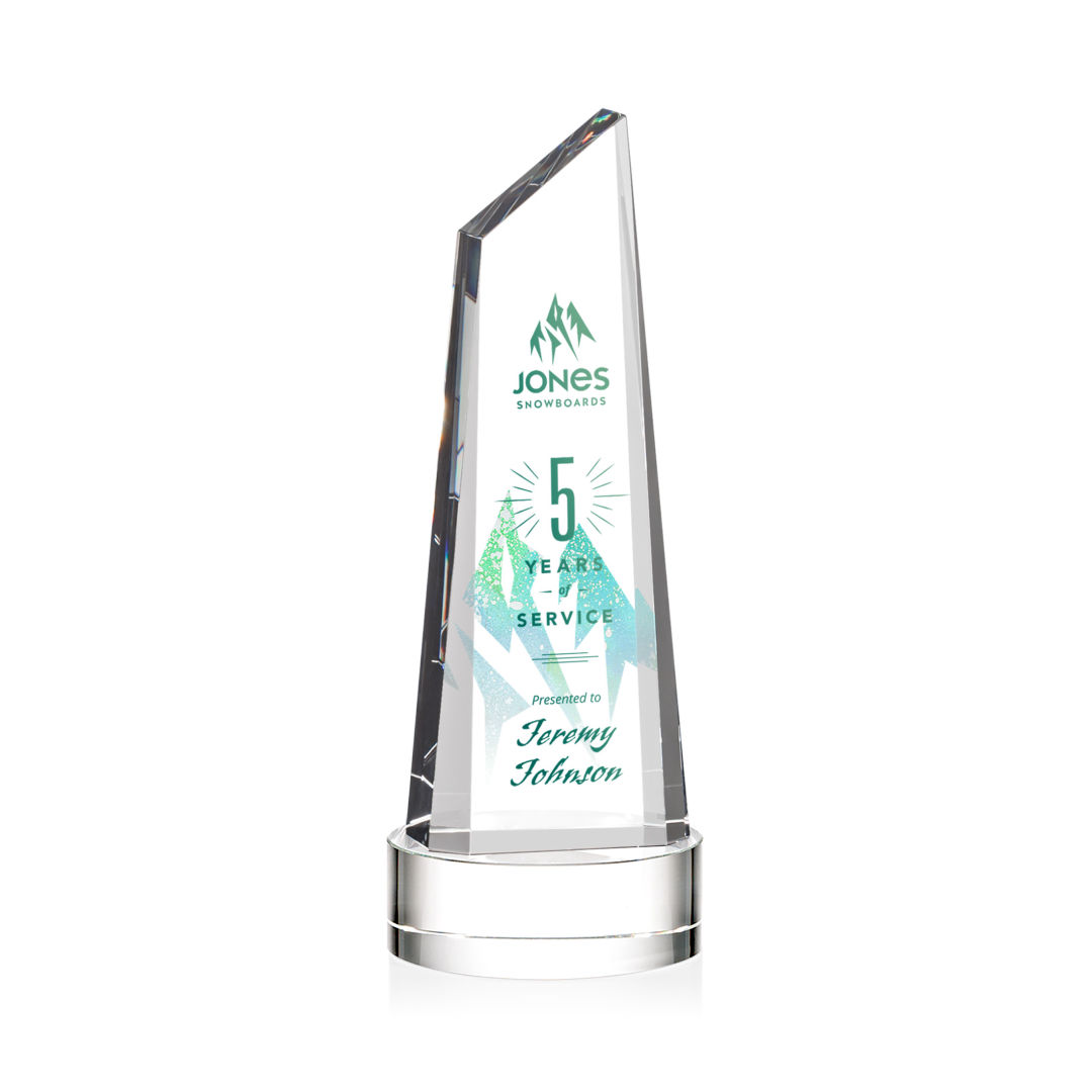 Akron VividPrint™ Award on Base - Clear 13