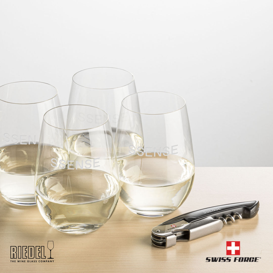 Swiss Force® Opener & RIEDEL Stemless Wine 7
