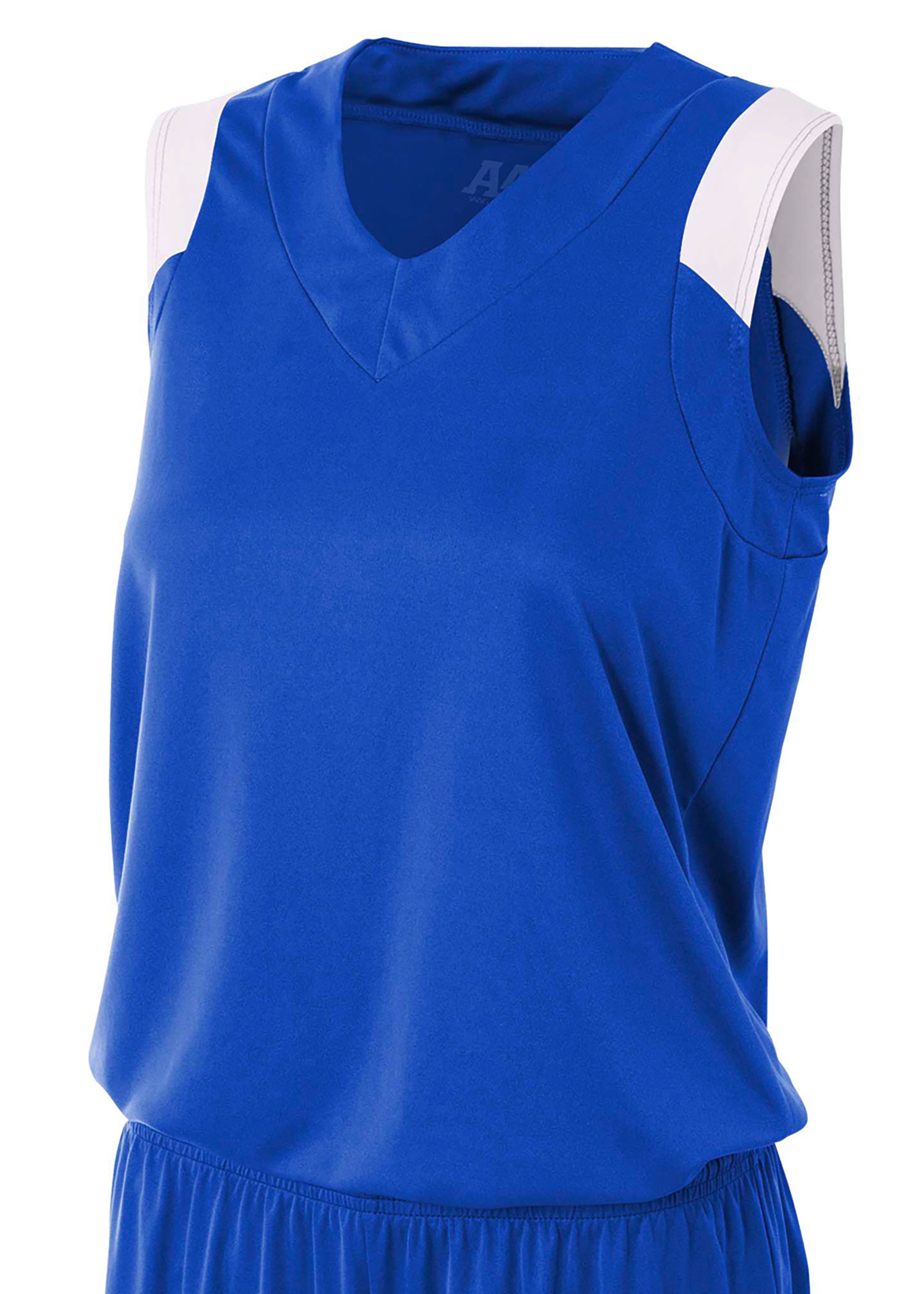 A4 Moisture Management V-Neck Muscle 3