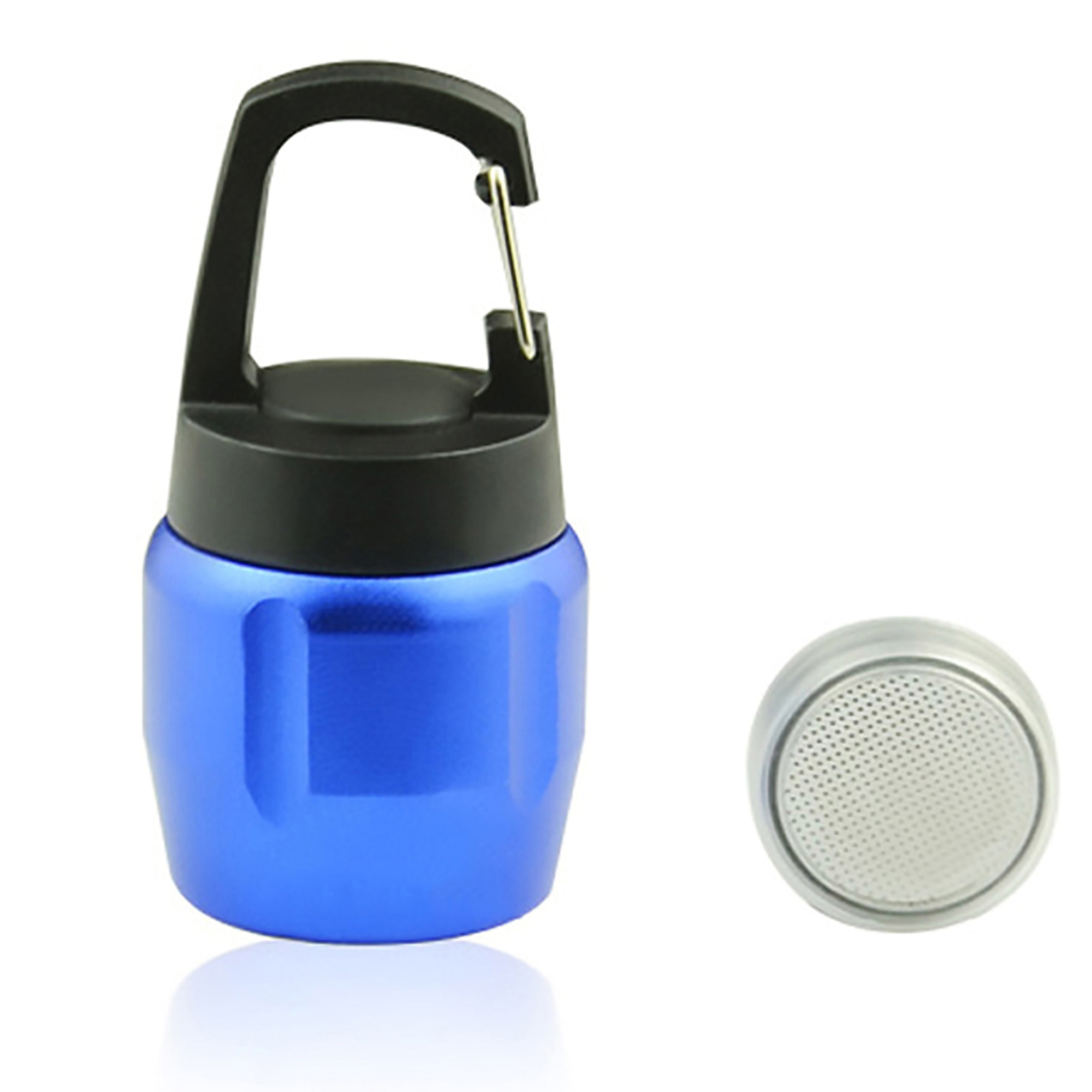 COB LED Flashlight w/Carabiner 5