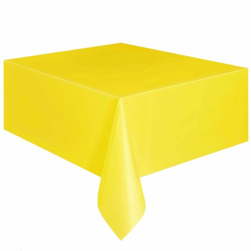 Disposable Plastic Tablecloths for Rectangle Tables 1