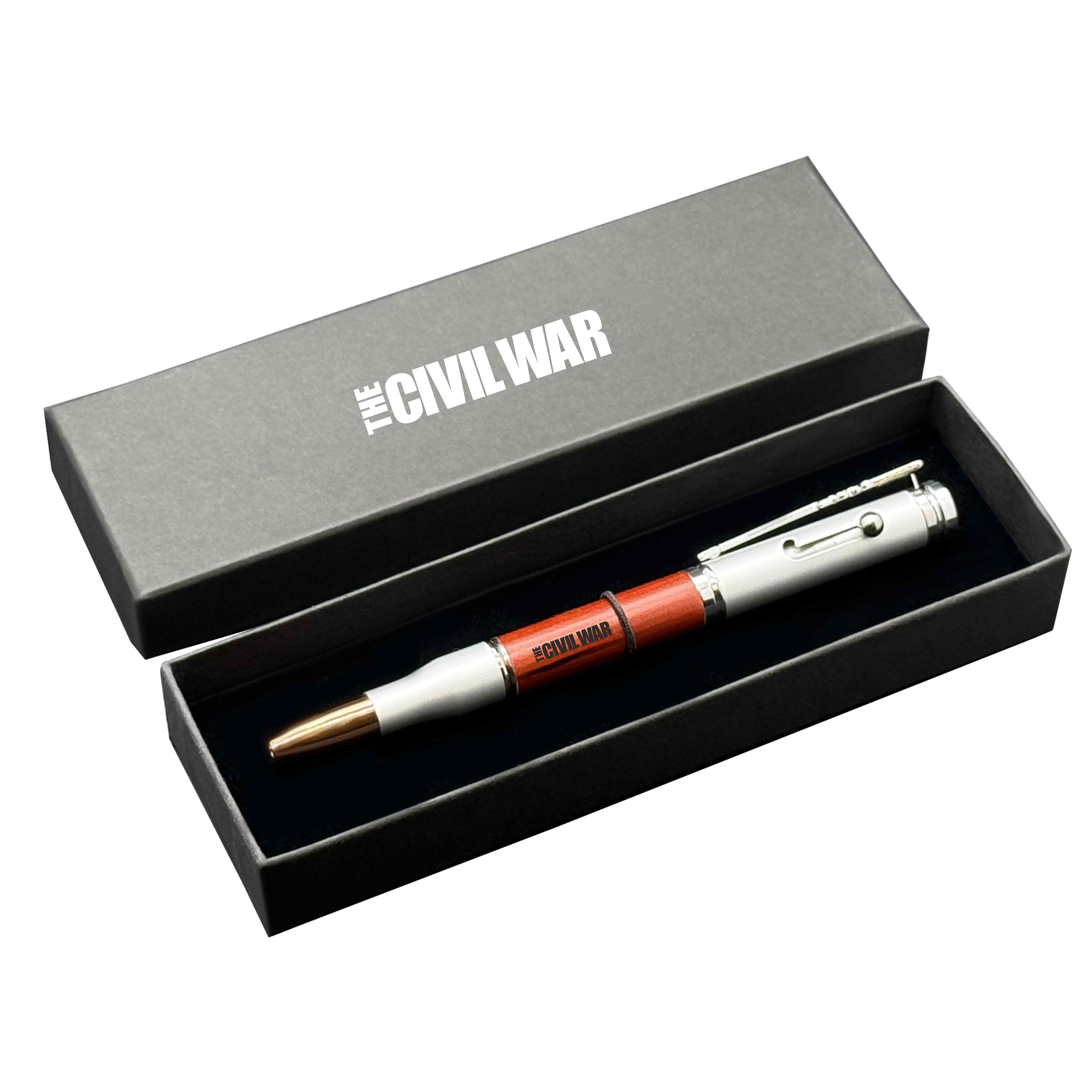 Single Pen Set Cardboard Box with Bullet-III Pens 4