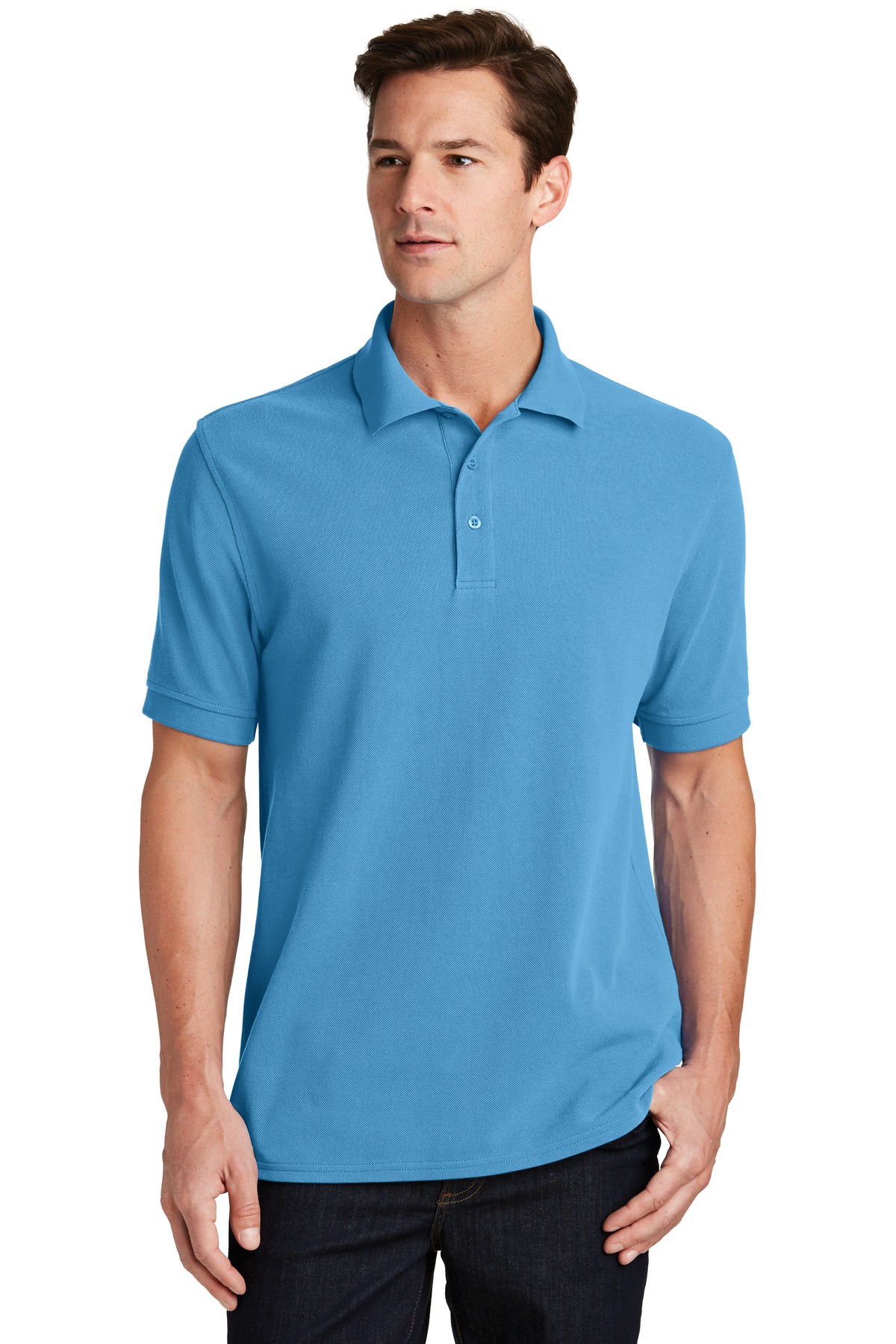 Combed Ring Spun Pique Polo