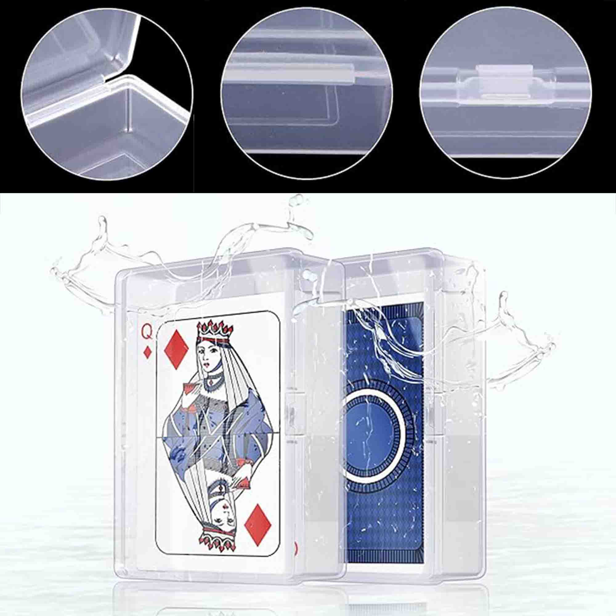 Full Color Custom Back Poker Size Playing Cards Game Storage 2