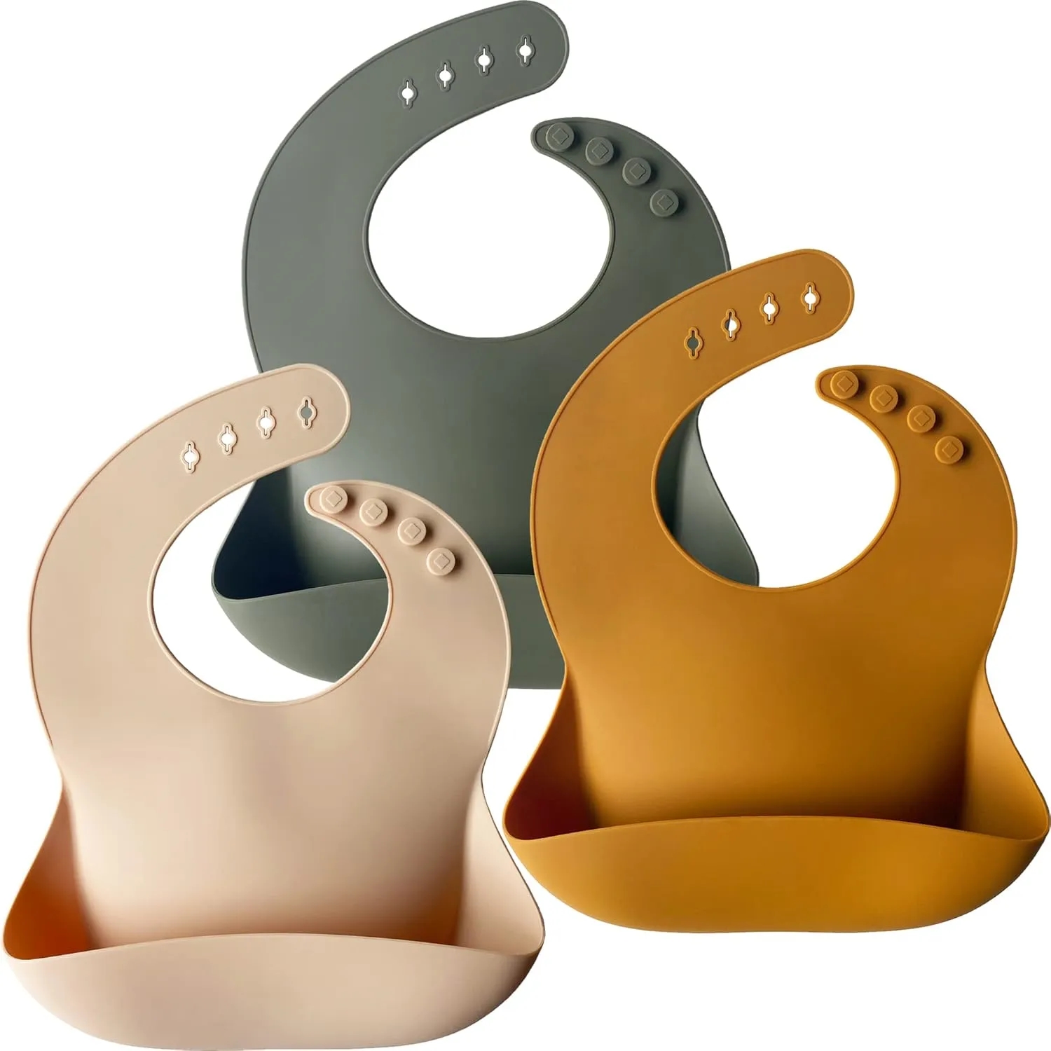 3D Silicone Baby Bib 4