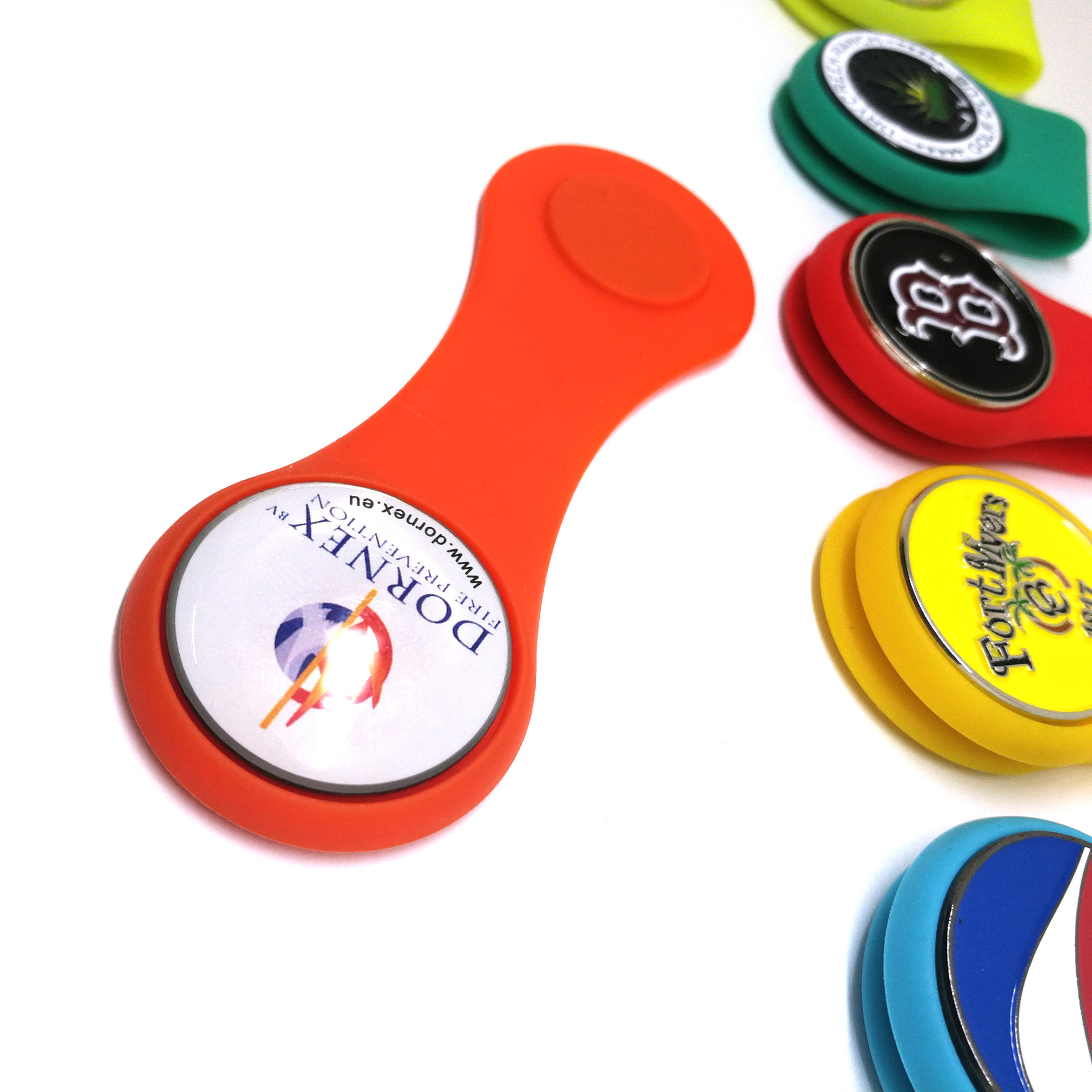 Golf Ball Marker with Magnetic Hat Clip 3