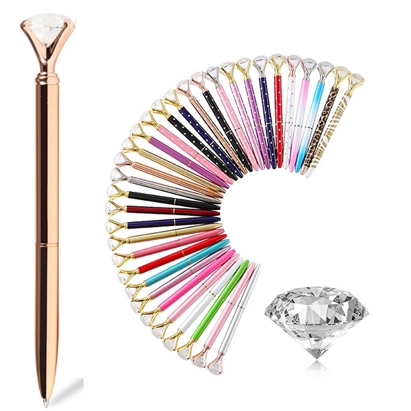 Crystal Metal Ballpoint Pen 4