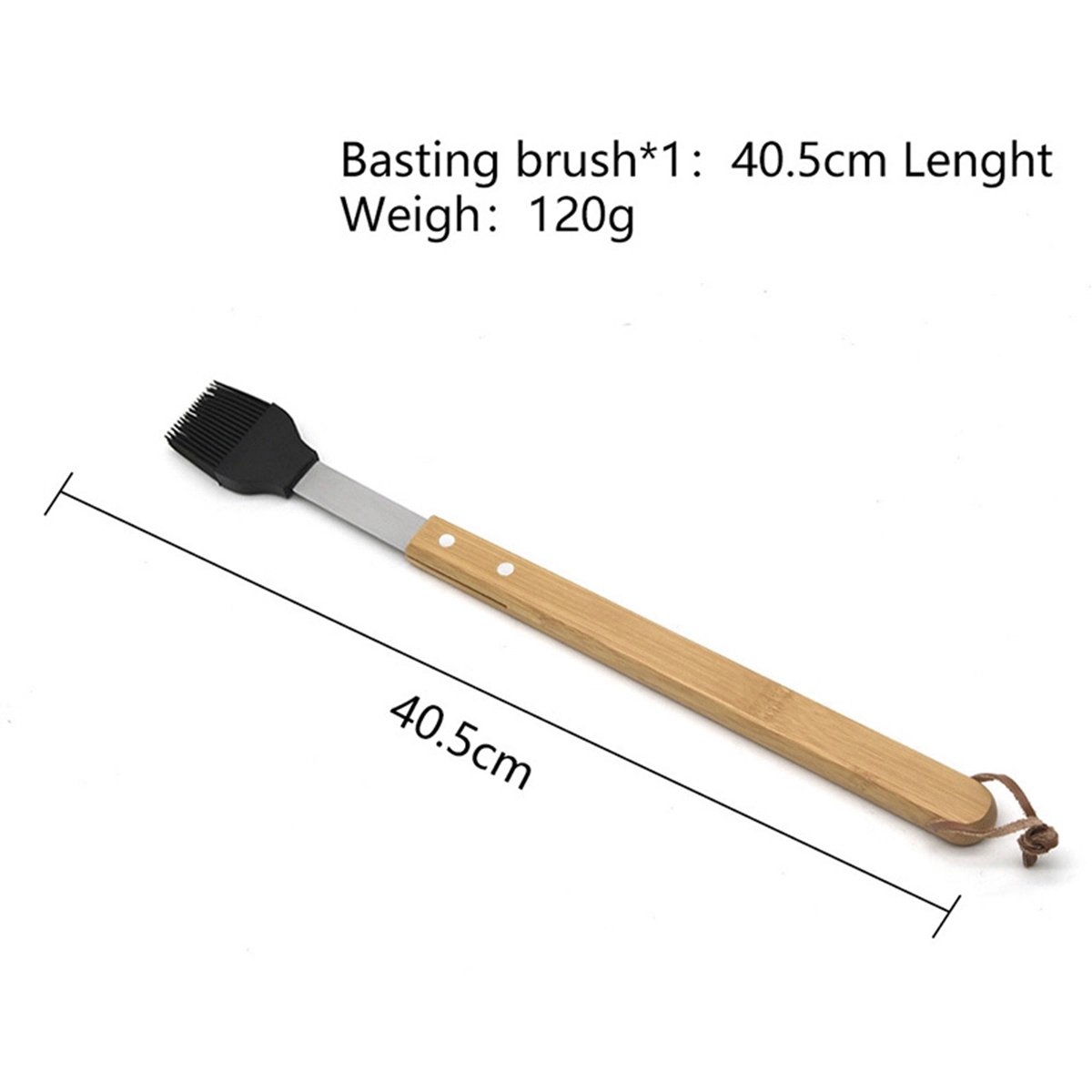 5-Piece Custom Bamboo Grilling Barbecue Tool Set 1