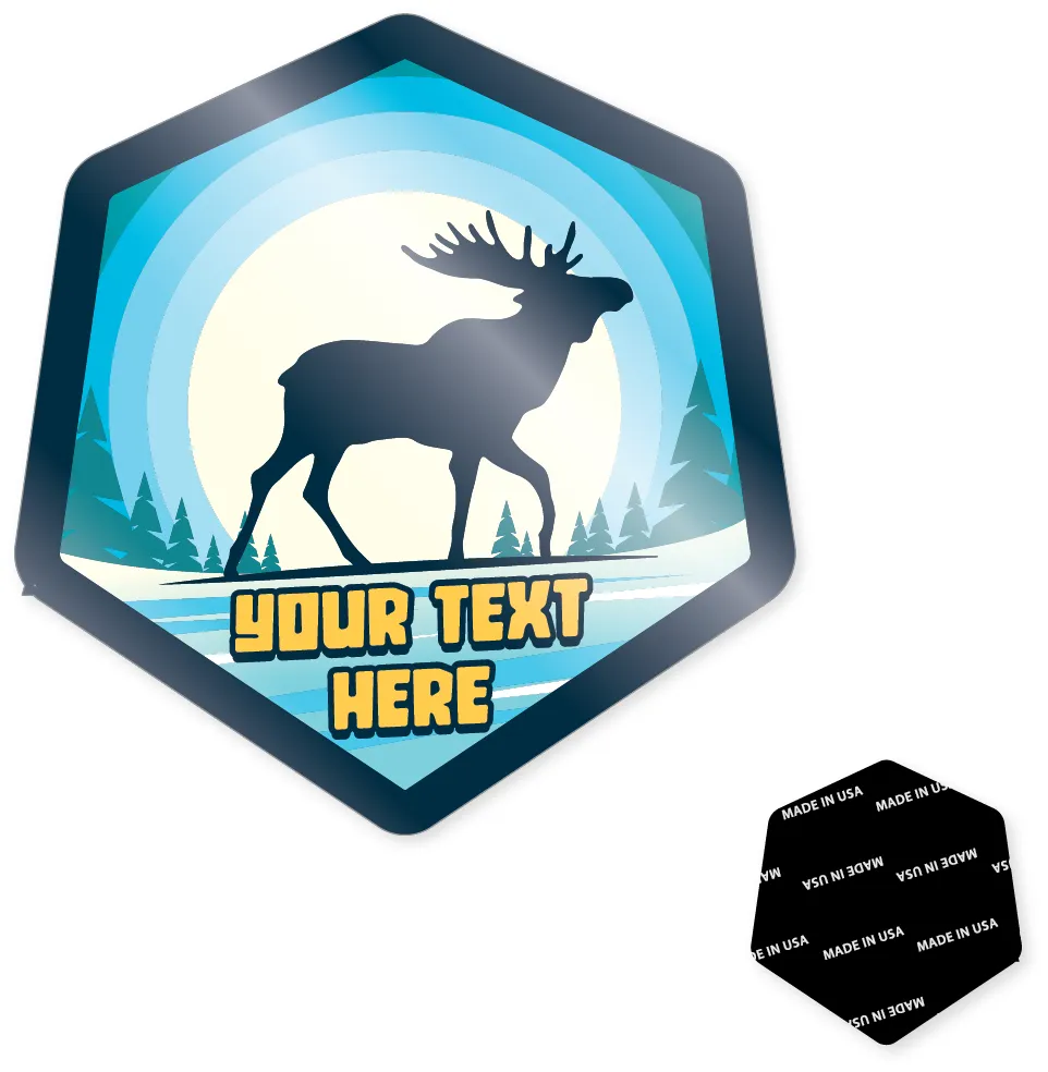 Premium Stock Image 1/4" Acrylic Magnet - USA Made