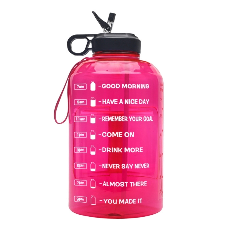 Custom 1 Gallon Water Bottle With Time Marker 8