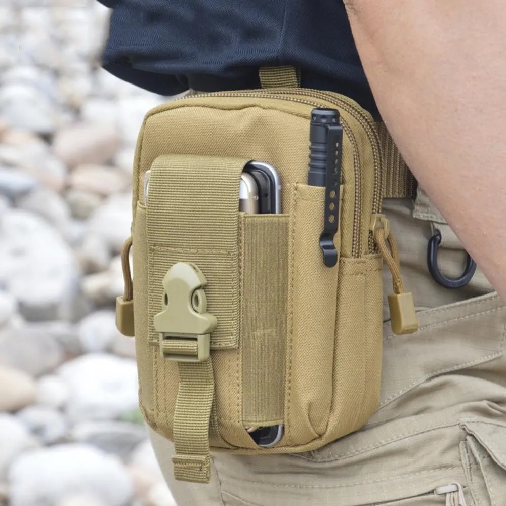 Tactical Waist Belt Bag Molle Edc Pouch Tool Organizer 2