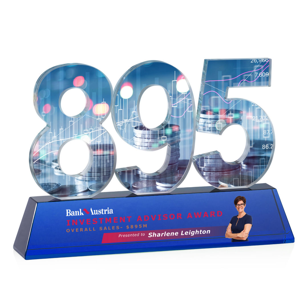 Milestone Optical VividPrint™ Award - Blue 4