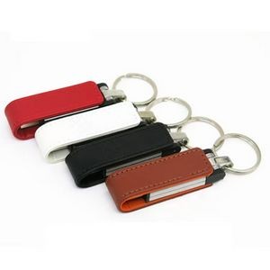 Leather Keychain with 16 GB USB Flash Drive 17