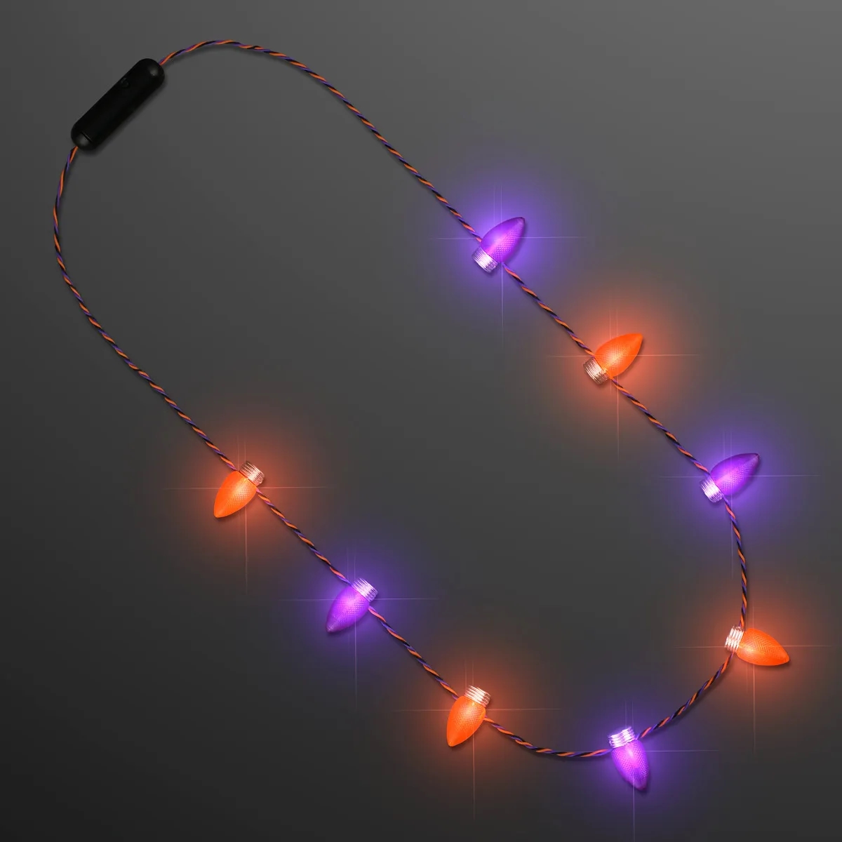 Holiday Light Necklaces With 1" Bulbs 5