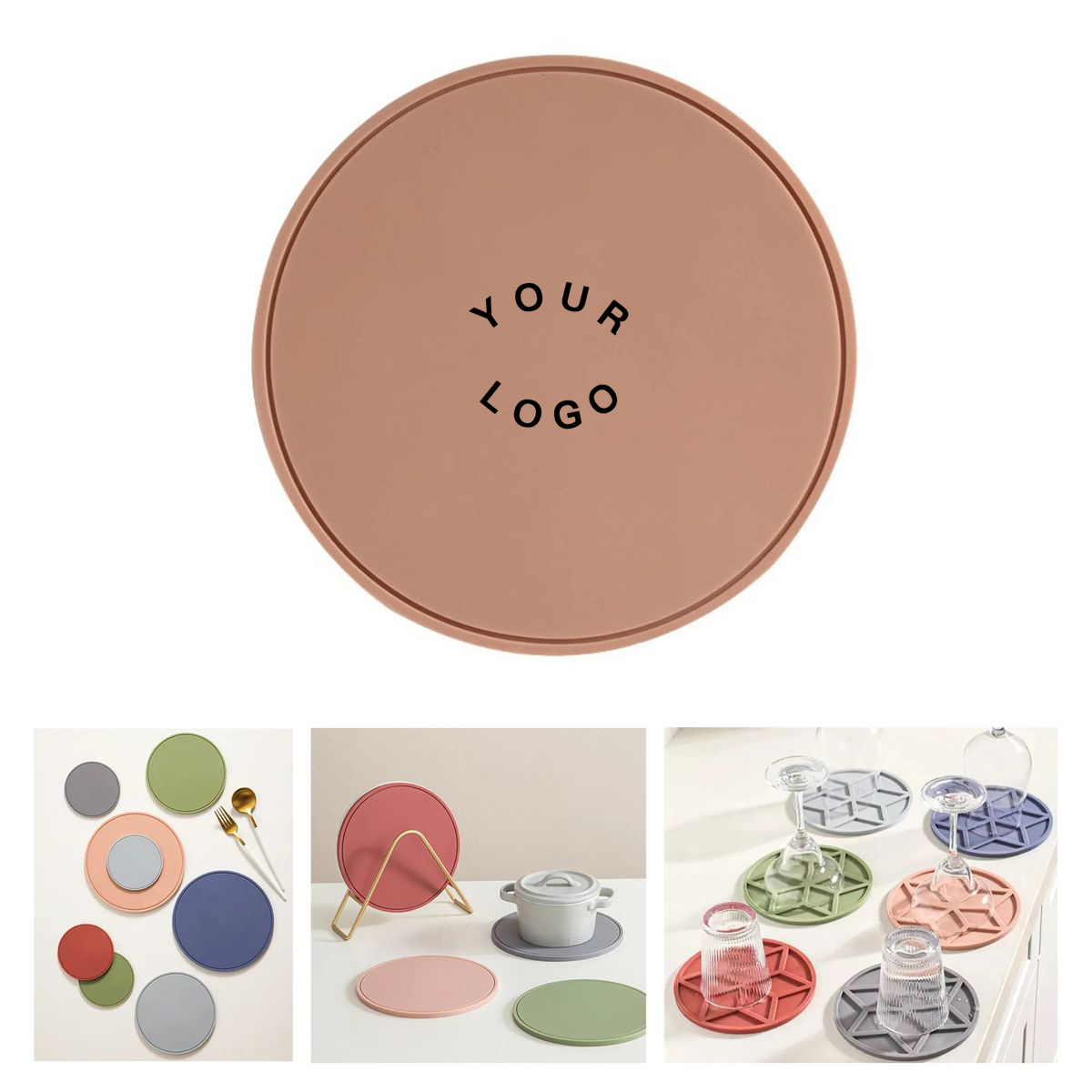 Flexible Silicone Heat Protection Mat for Kitchen 4