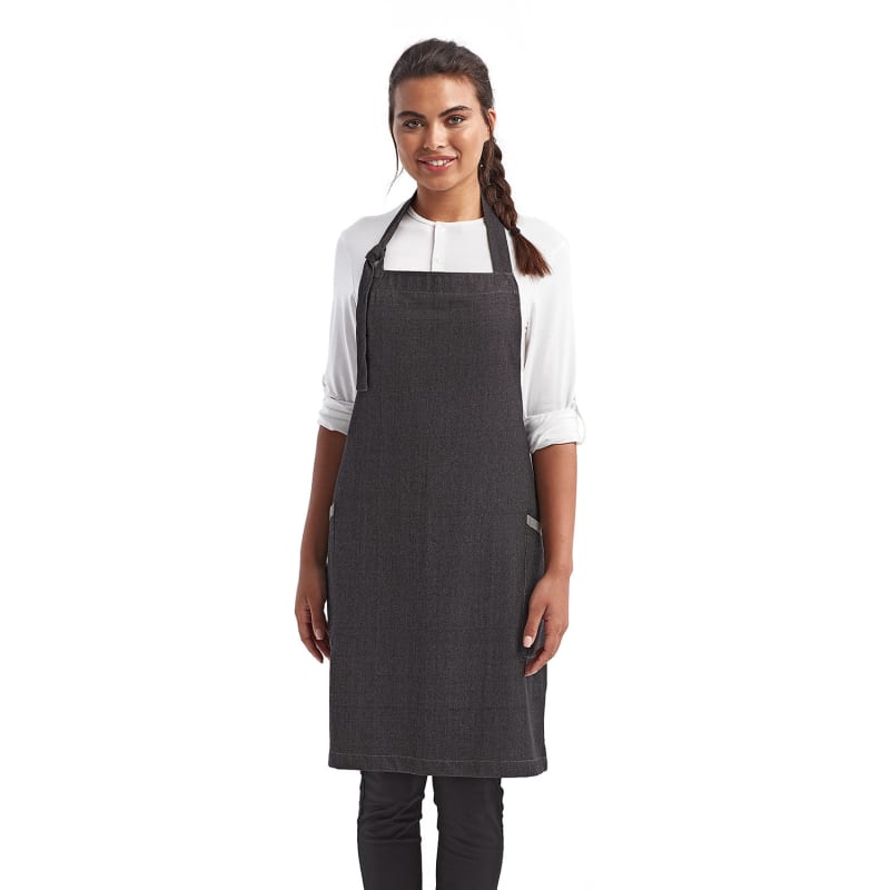 Artisan Collection By Reprime Unisex 'Regenerate' Recycled Bib Apron 11