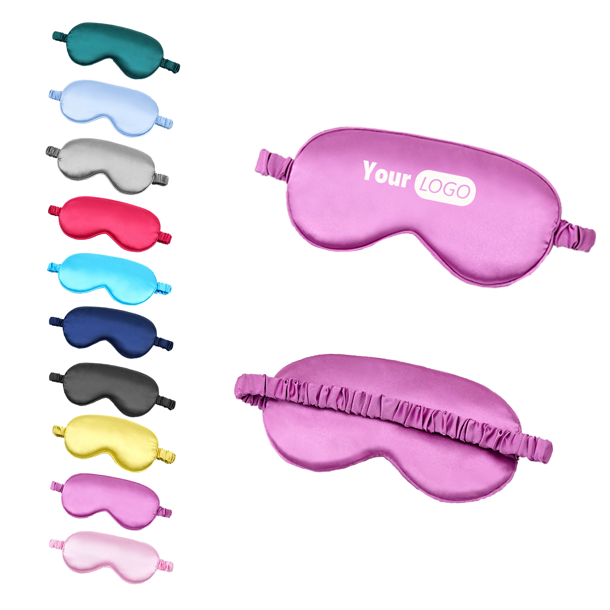 Faux Silk Sleep Mask Minimum Order 50 2