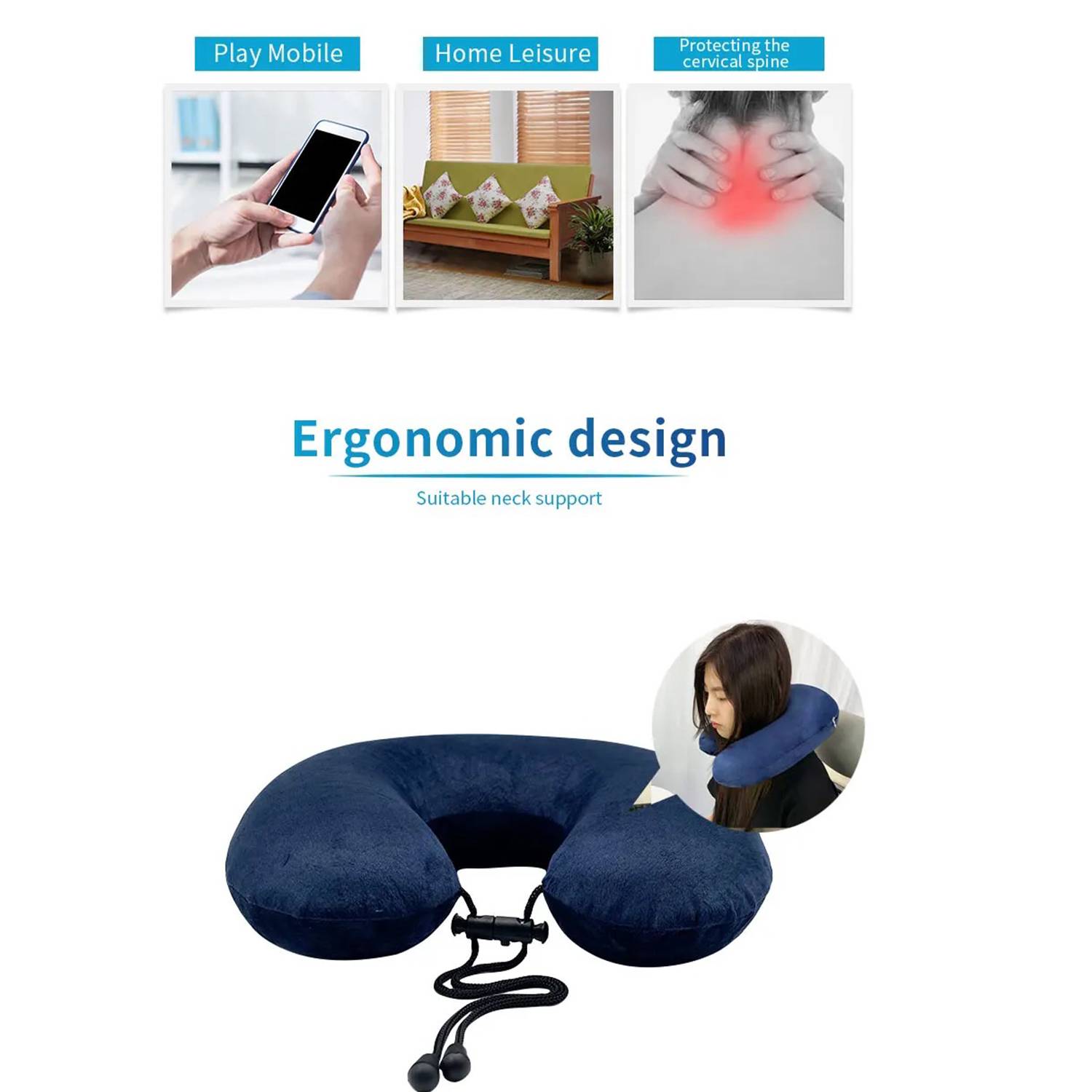Travel U-shaped Pillow 2