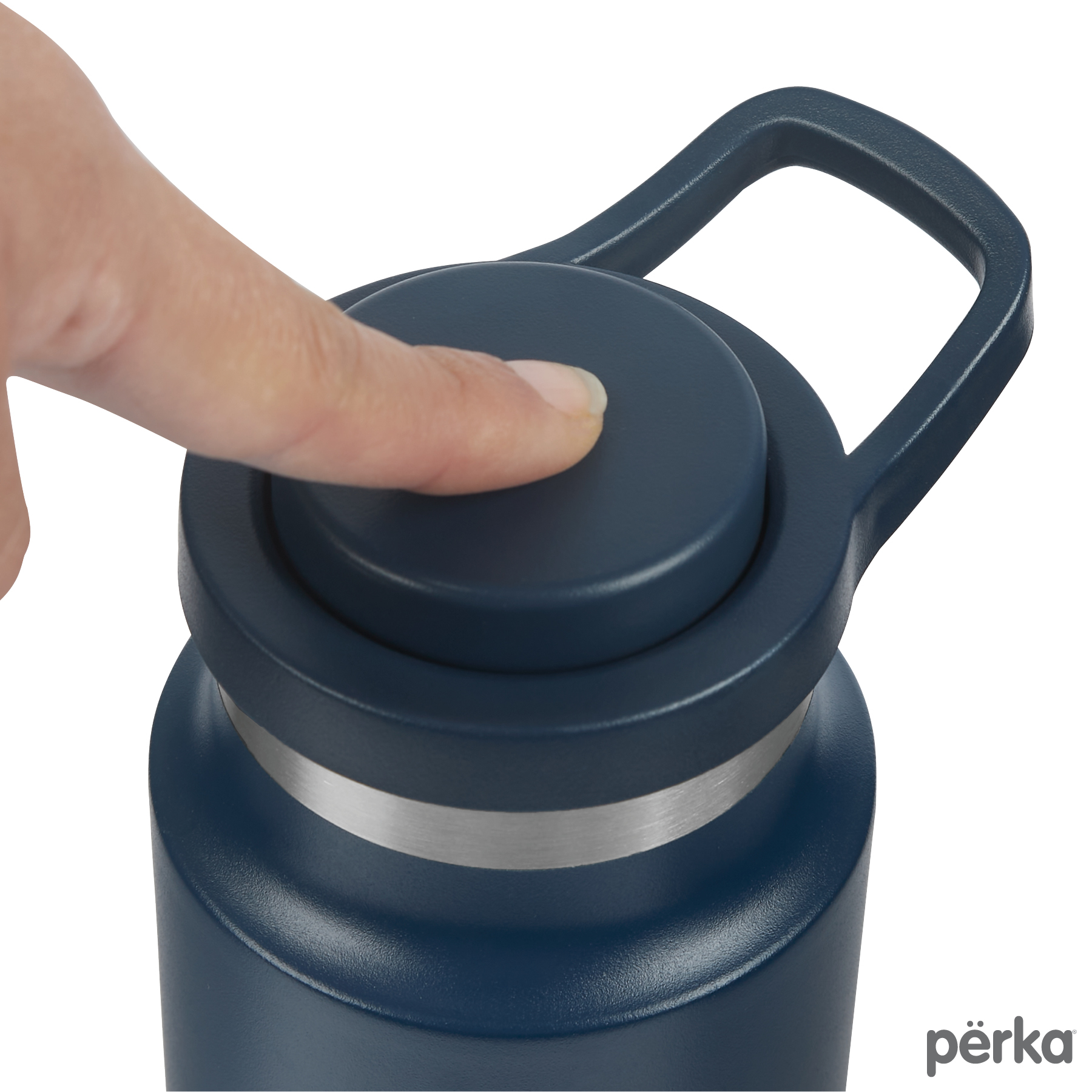 Perka® Monroe 24 oz. Double Wall Recycled Stainless Steel Water Bottle 16