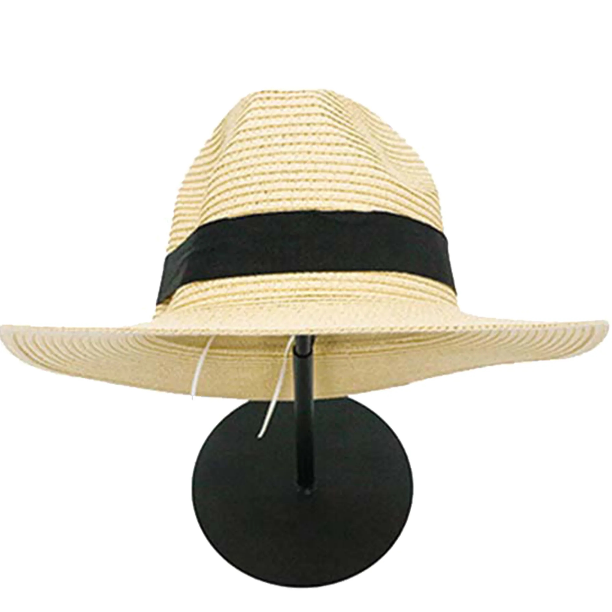 Large Brimmed Straw Panama Hat 6