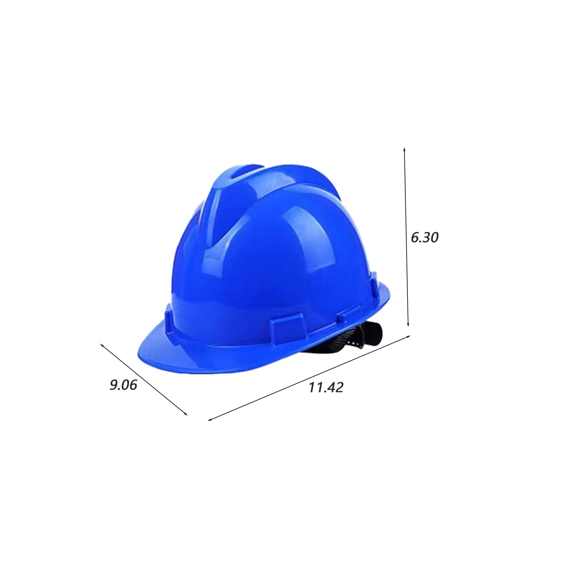 Impact Protection And Adjustment Crown Strap Safety Helmet 4