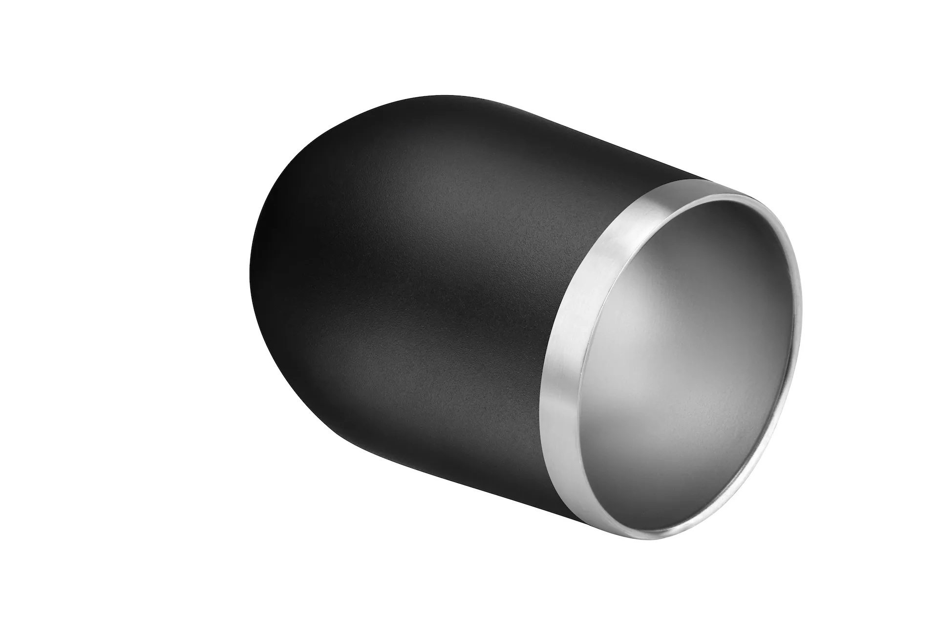 12oz Powder Coated Stainless Double Wall Vacuum Wine Cup 16
