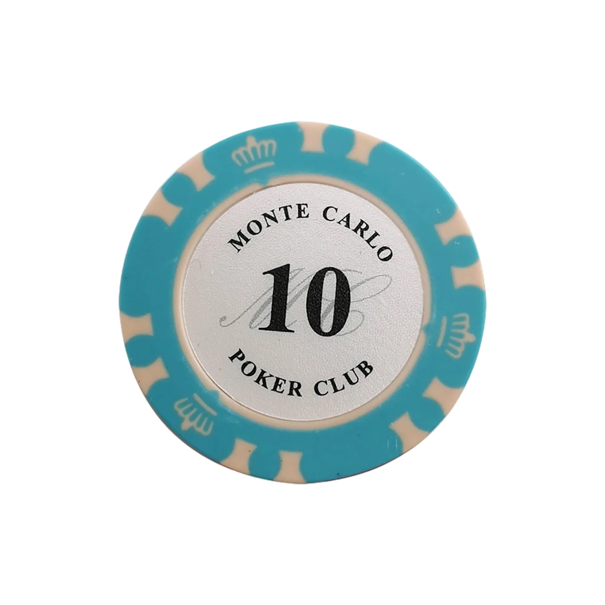 Clay Composite Crown Poker Chip Durable 7