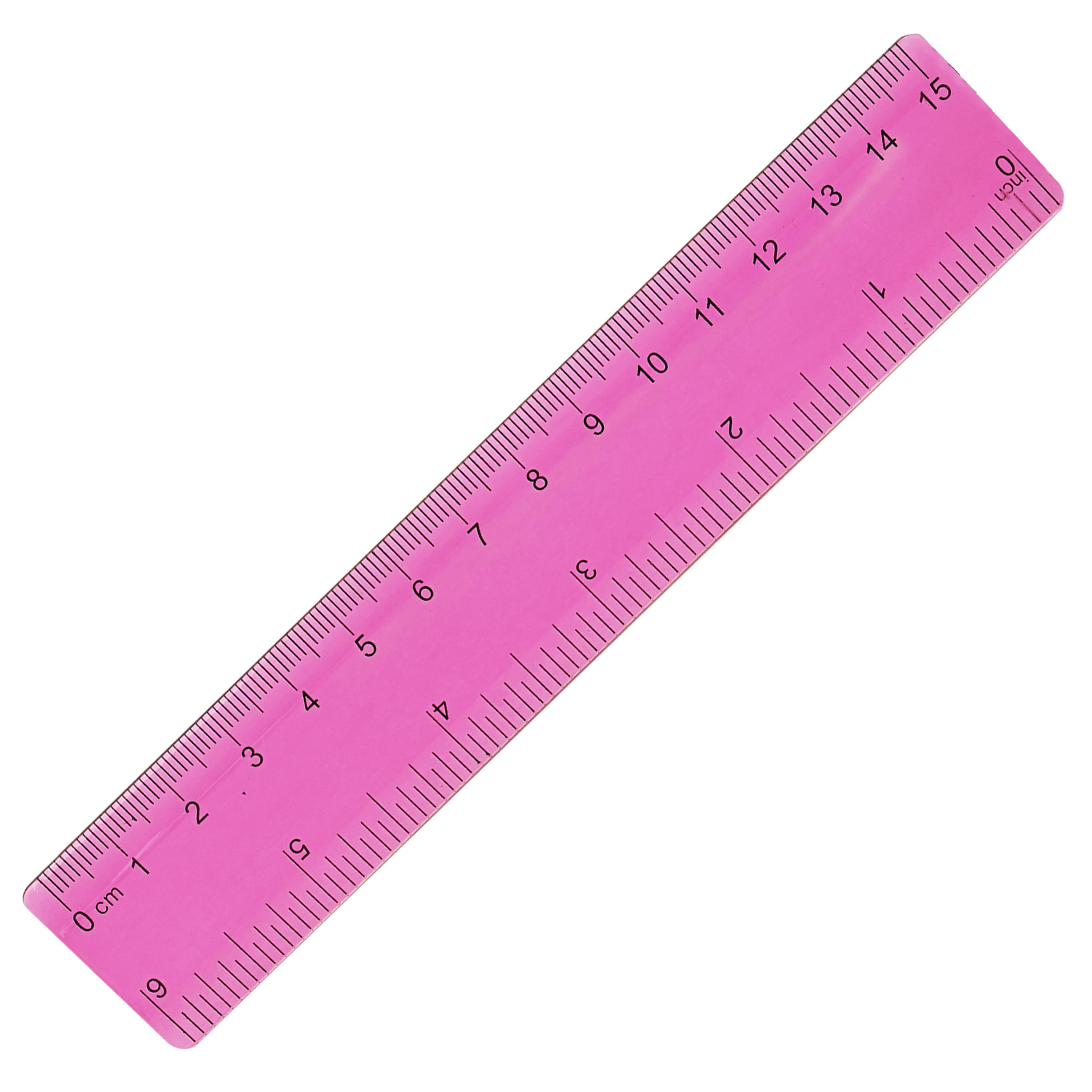 Plastic Colored Thick Transparent Rulers 9