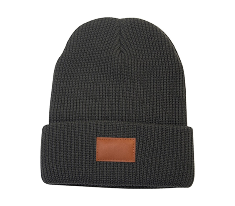 Cuffed Knitted Acrylic Beanie 4