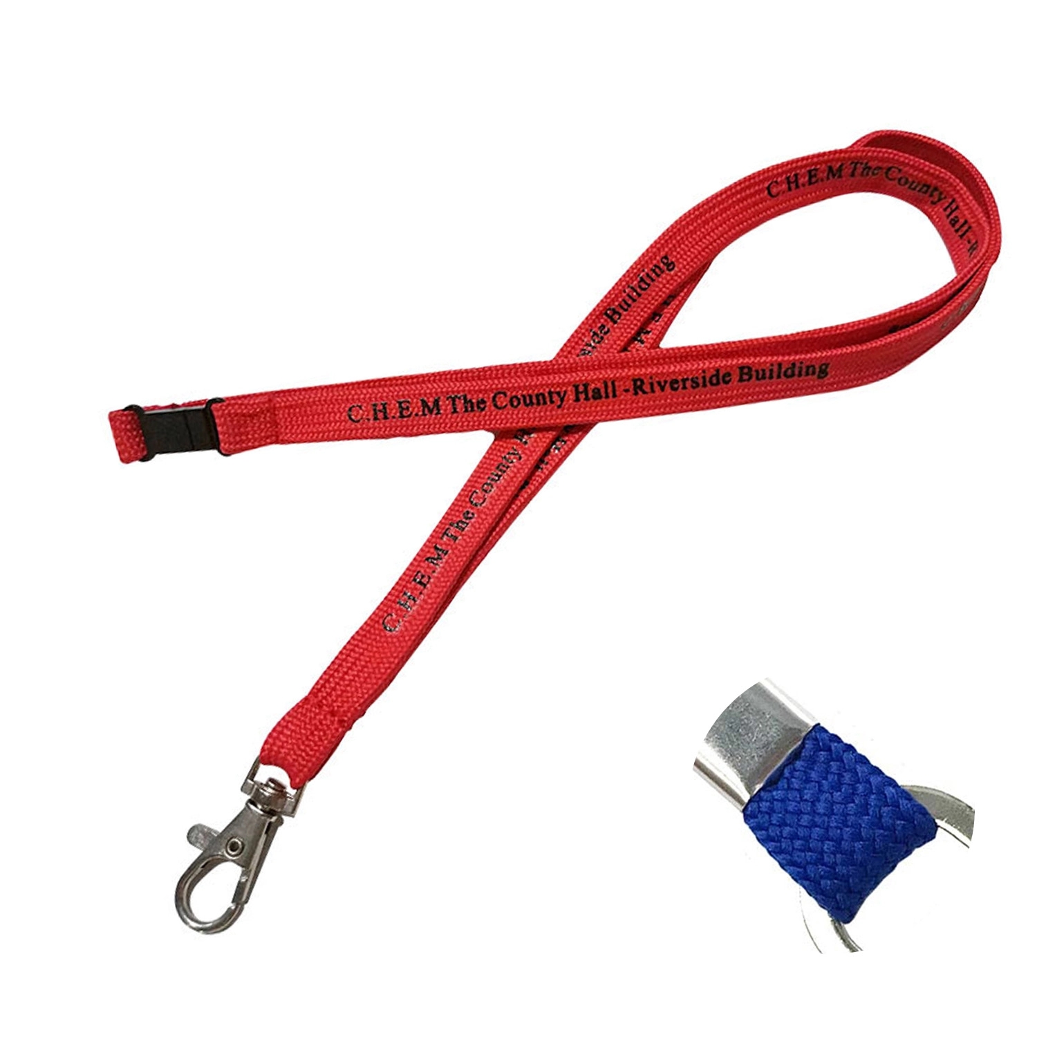 Lanyard W/ Thumb Hook& Safety Breakaway 2