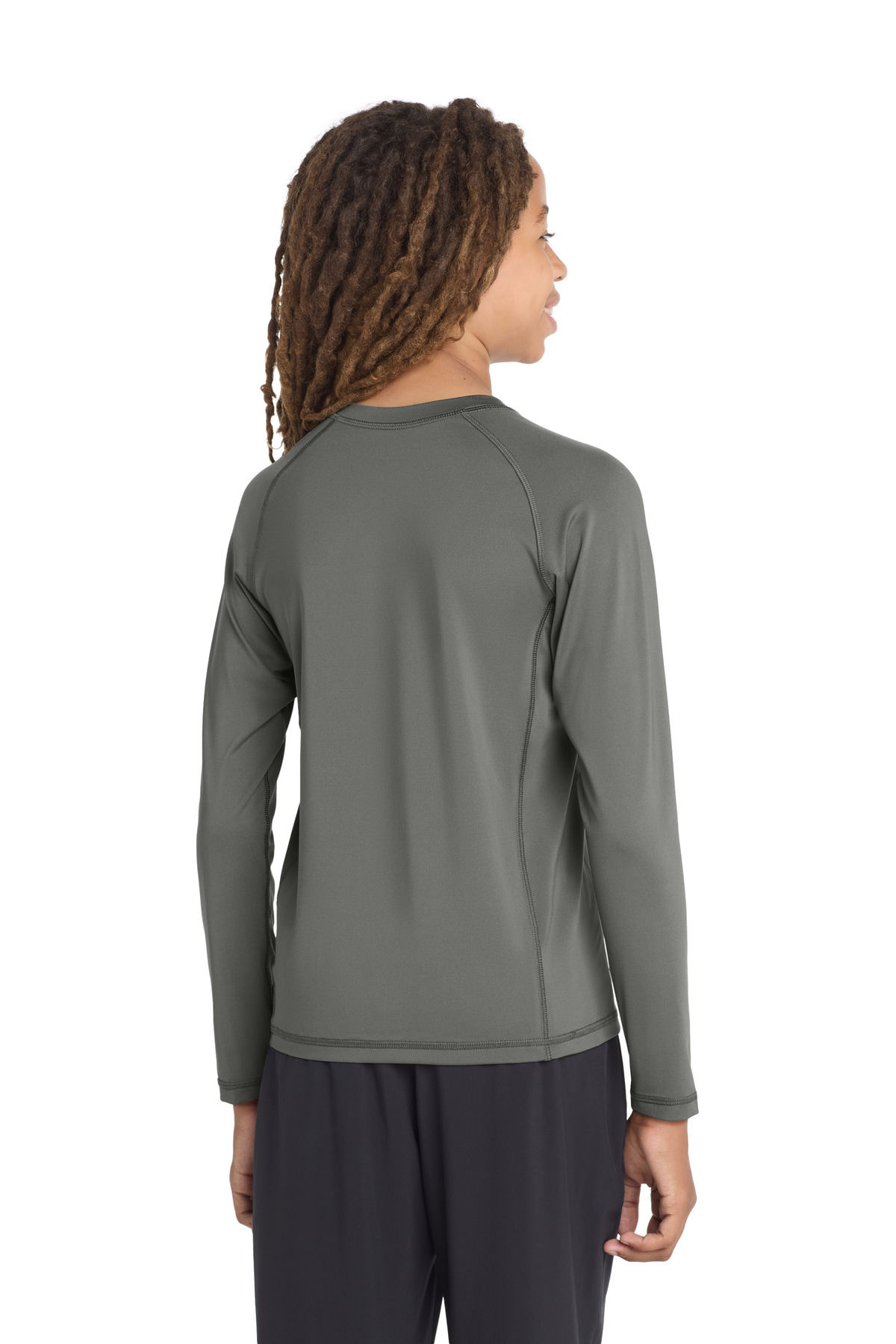 Sport-Tek Youth Long Sleeve Rashguard Tee. YST470LS 37