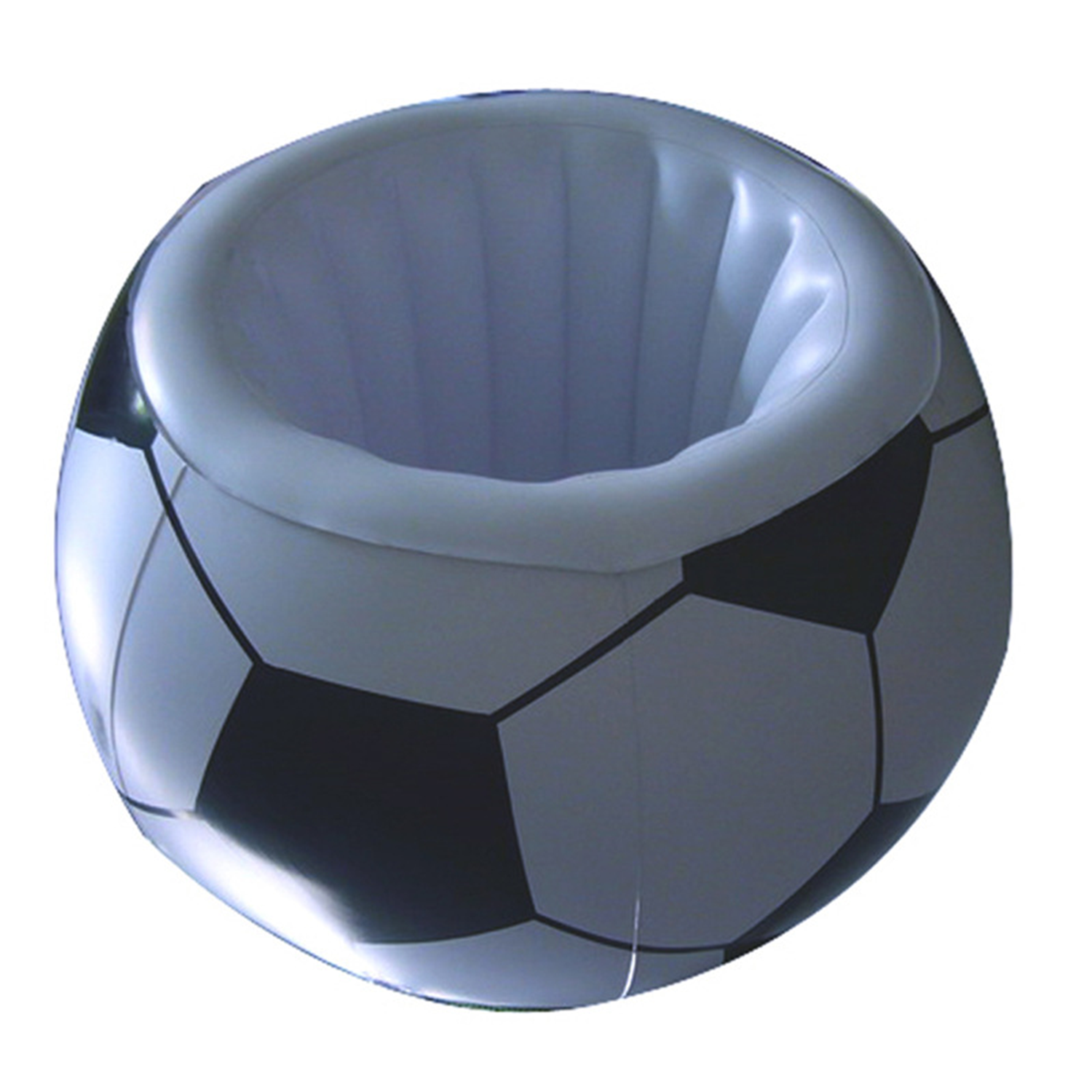 Inflatable PVC Soccer Ball Beverage Cooler Ice Bucket 6