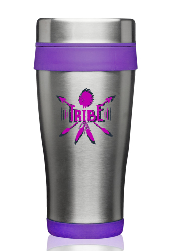 16 oz. Insulated Stainless Steel Travel Mugs 2