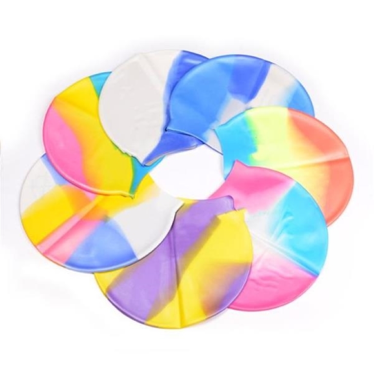 Colorful Silicone Swim Caps for Adult 1