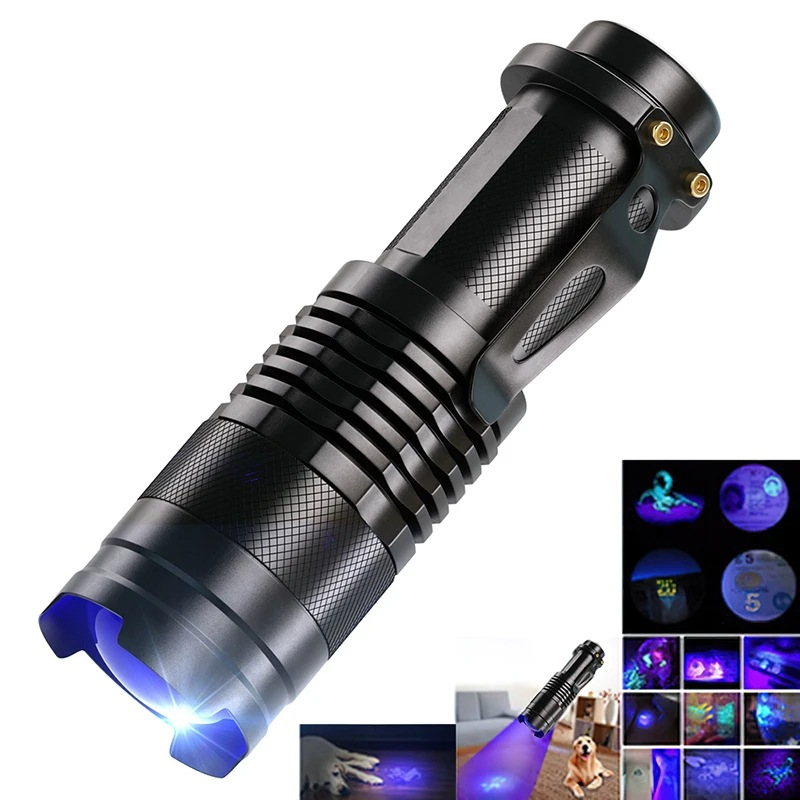 UV Black Light LED Flashlight 3