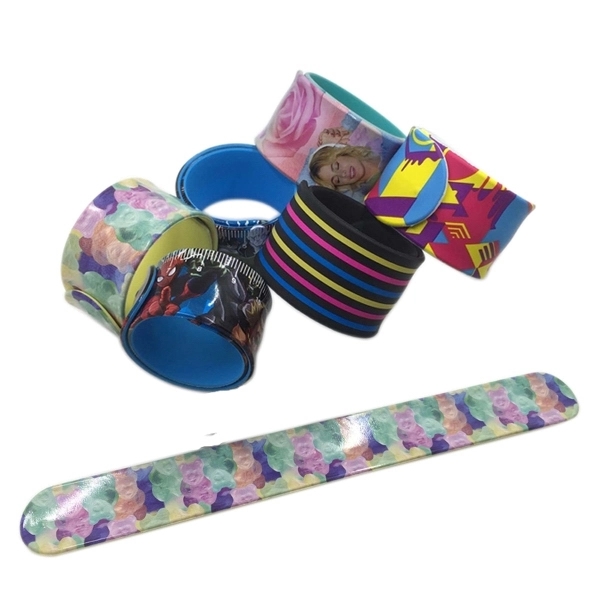 Full Color Silicone Slap Bracelet 2