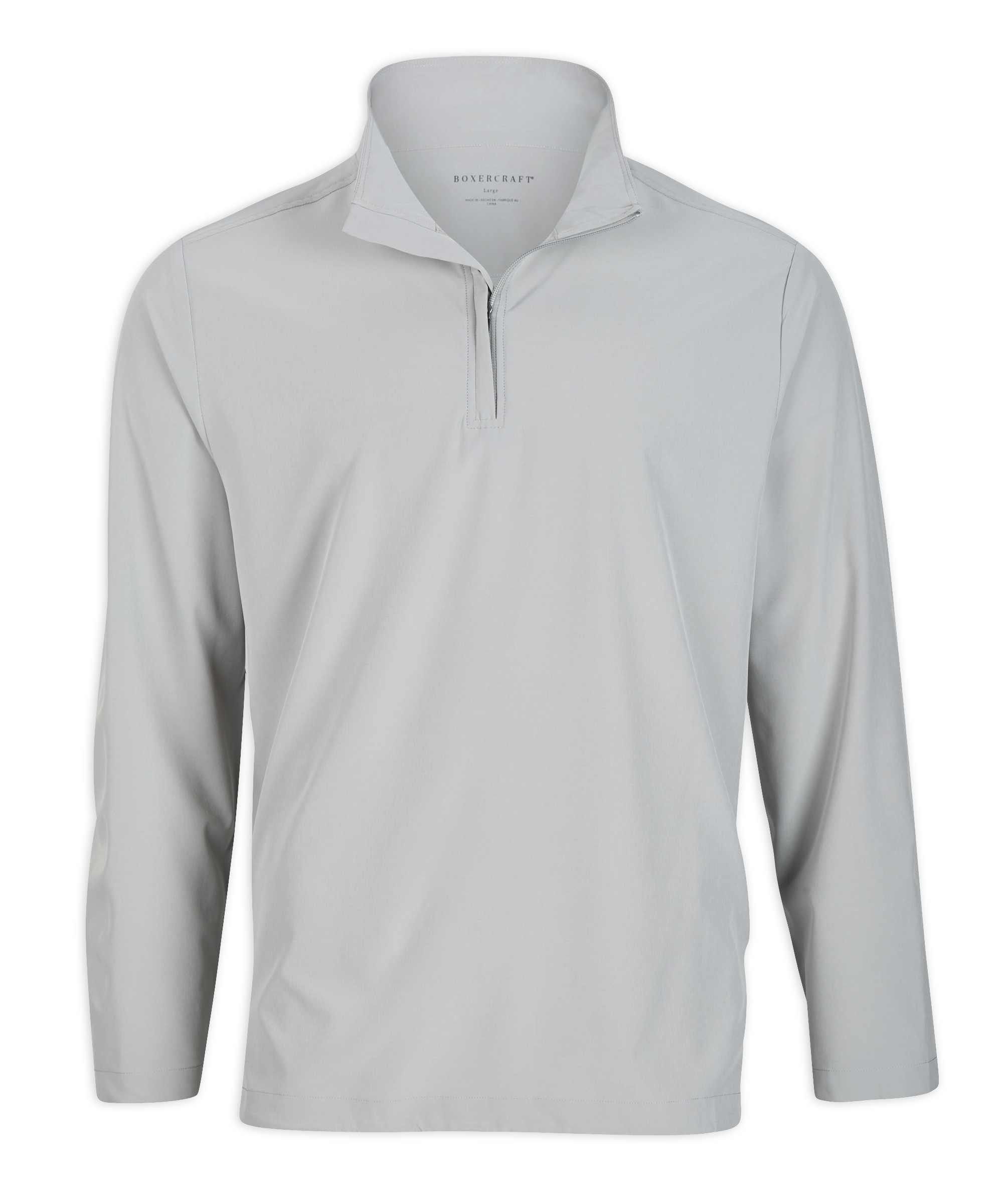 BOXERCRAFT MEN'S STRETCH WOVEN QTR ZIP 6