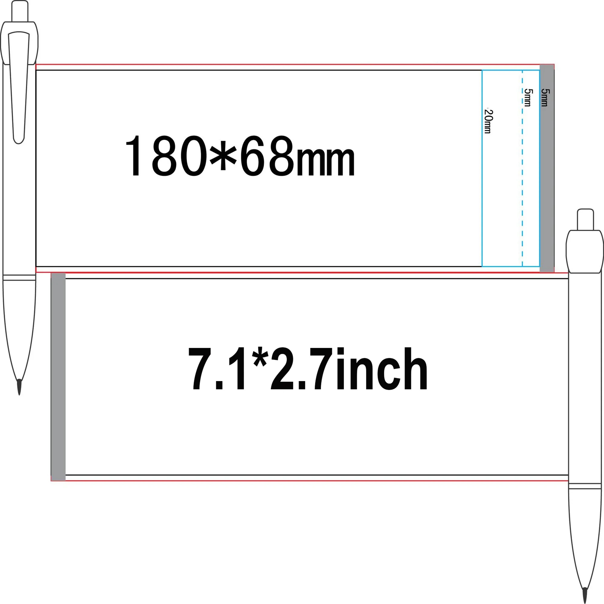 Full-Color Retractable Pullout Banner Pen 3