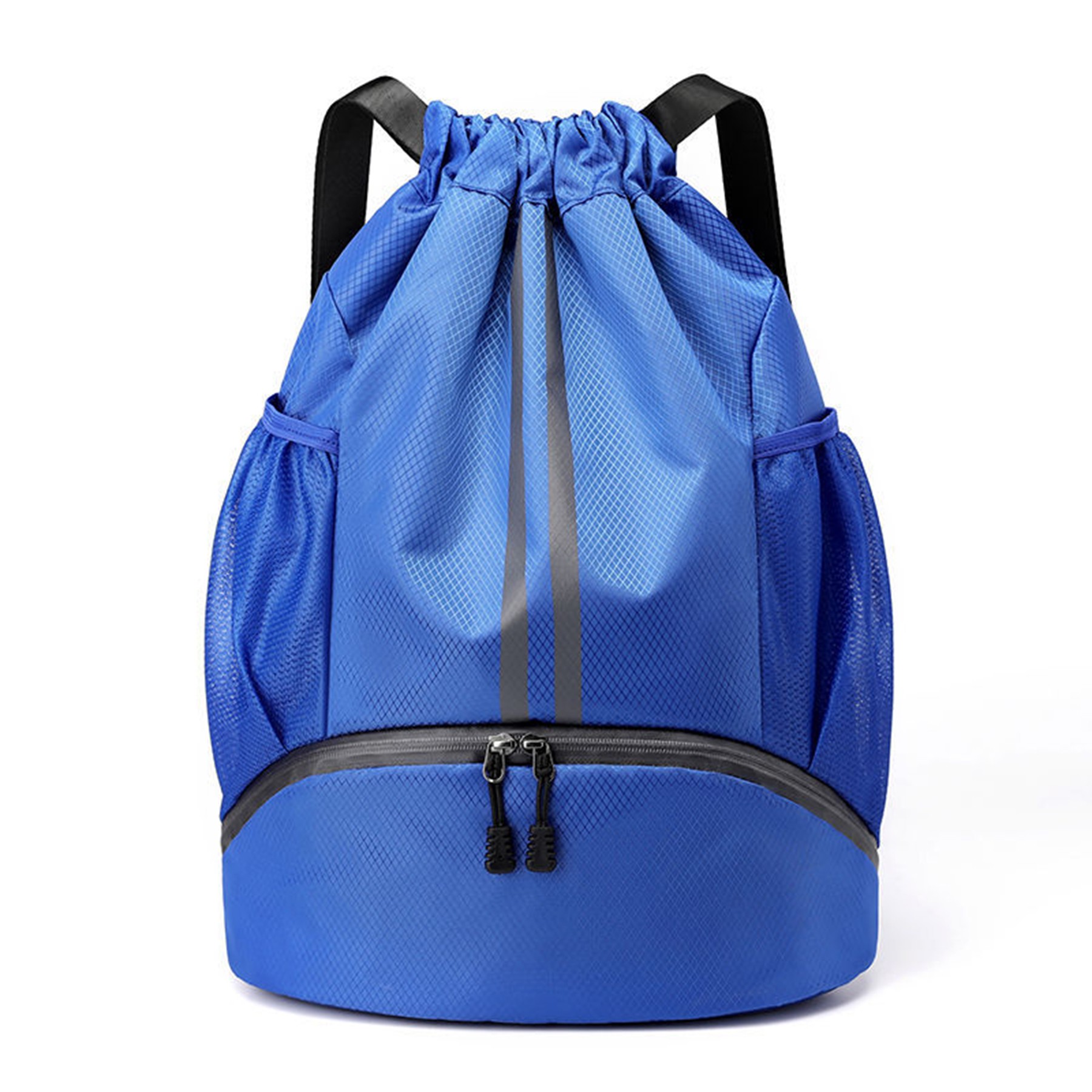 Sports Drawstring Backpack with Shoes Compartment 3