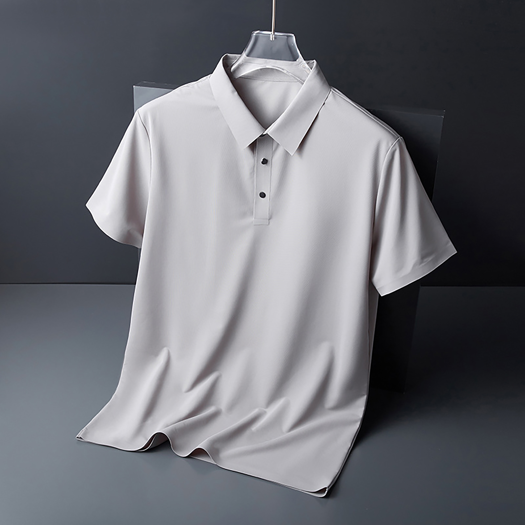 Essentials Men's Regular-Fit Quick-Dry Golf Polo Shirt 2