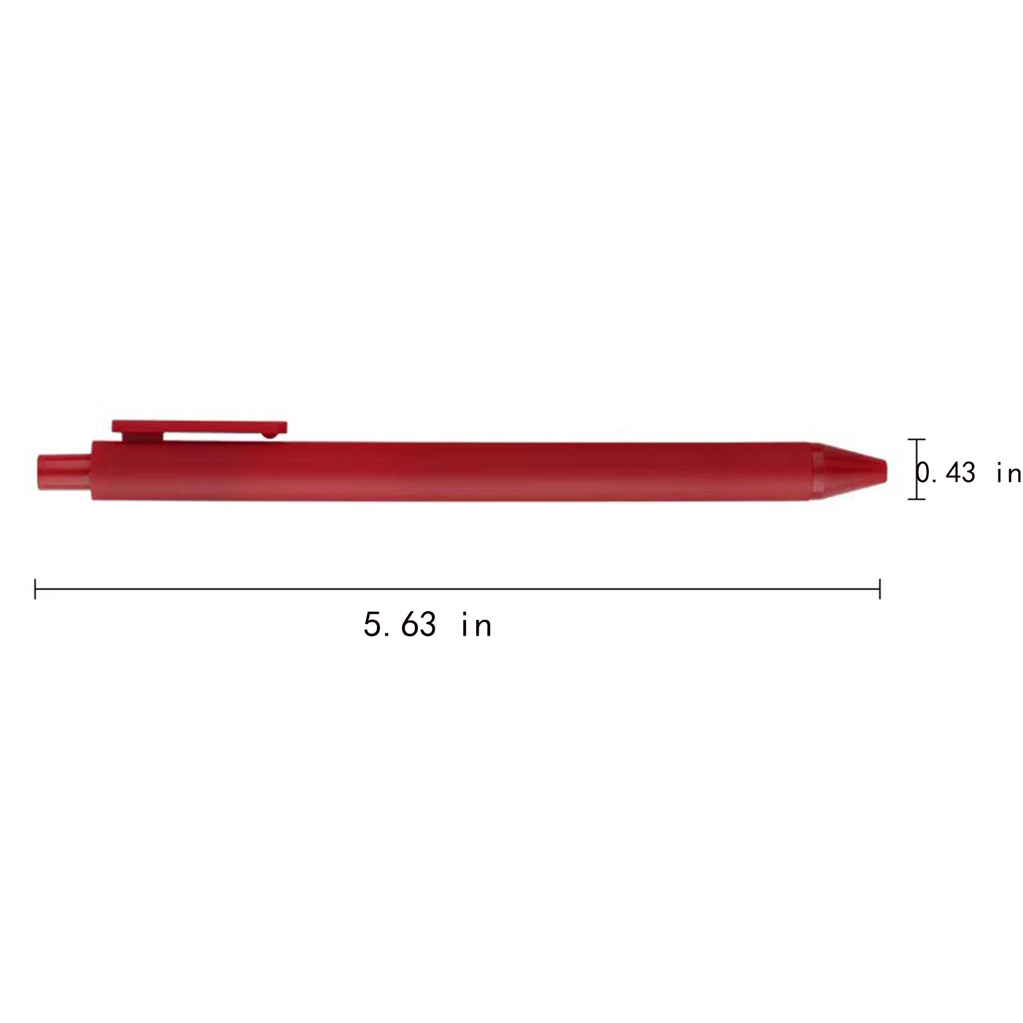 Candy Color Retractable Gel Ink Pen 7